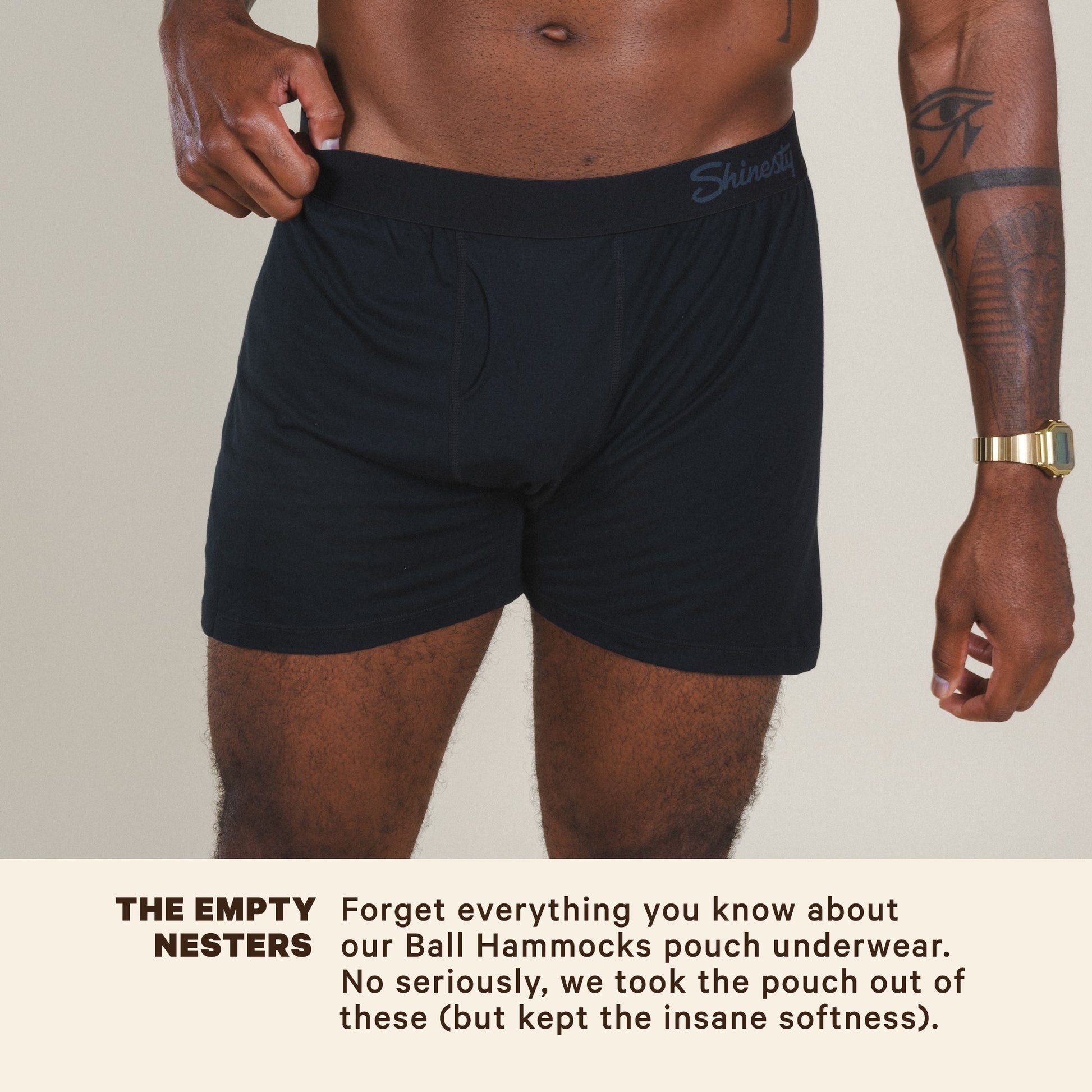 Shinesty Boxer Underwear - Black