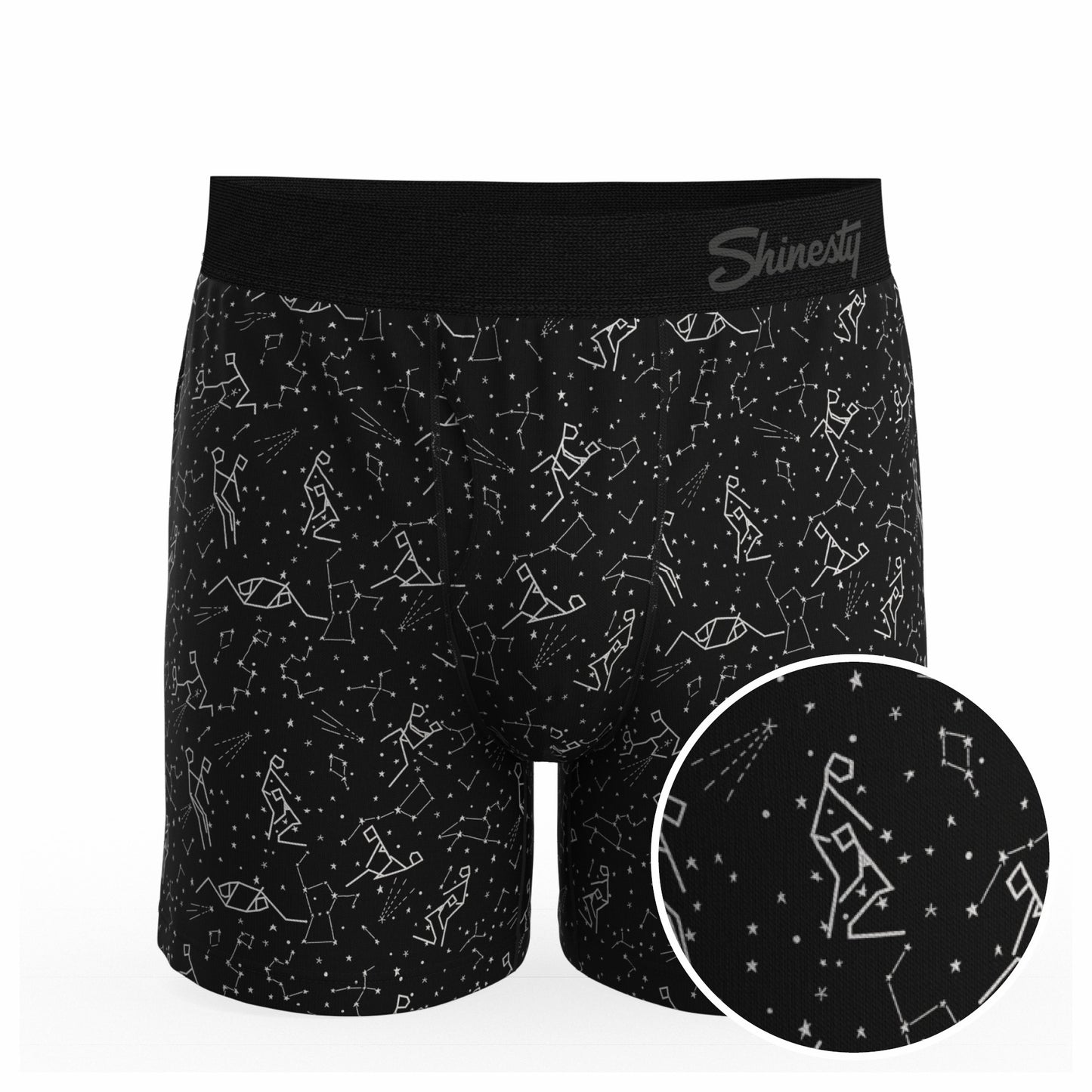 Shinesty Boxer Underwear - Glow In The Dark Constellation
