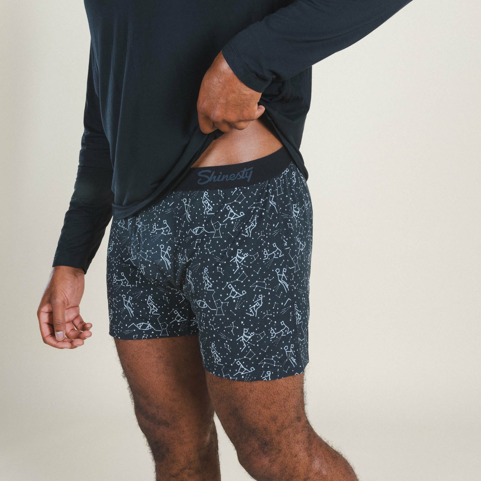 Shinesty Boxer Underwear - Glow In The Dark Constellation