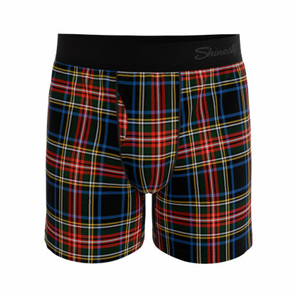 Shinesty Boxer Underwear - Holiday Tartan Plaid