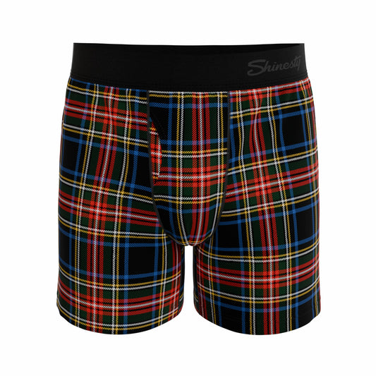 Shinesty Boxer Underwear - Holiday Tartan Plaid