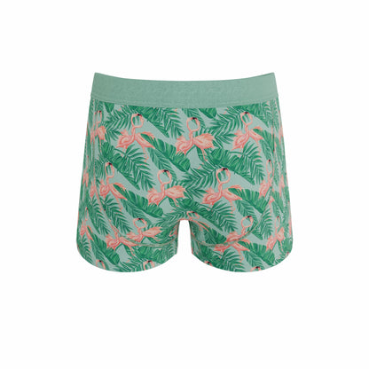 Shinesty Men's Ball Hammock® Pouch Trunk Underwear - Flamingo