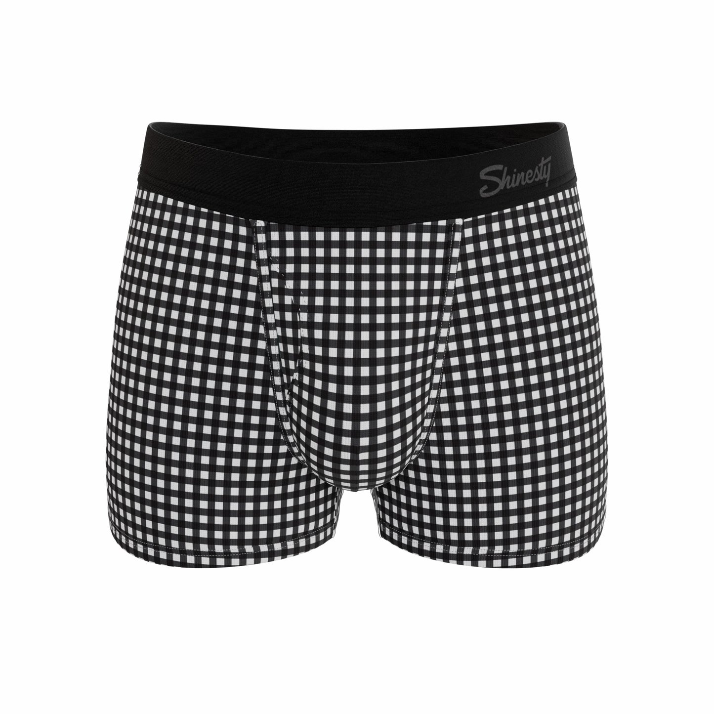 Shinesty Men's Ball Hammock® Pouch Trunk Underwear - Window Pane
