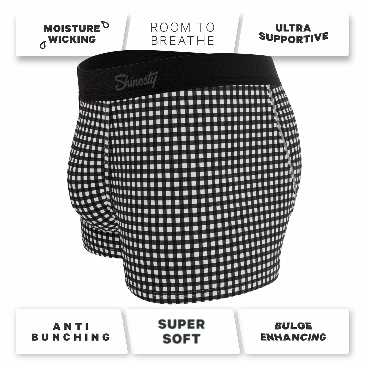 Shinesty Ball Hammock® Pouch Trunks Underwear 3 Pack - Slippery