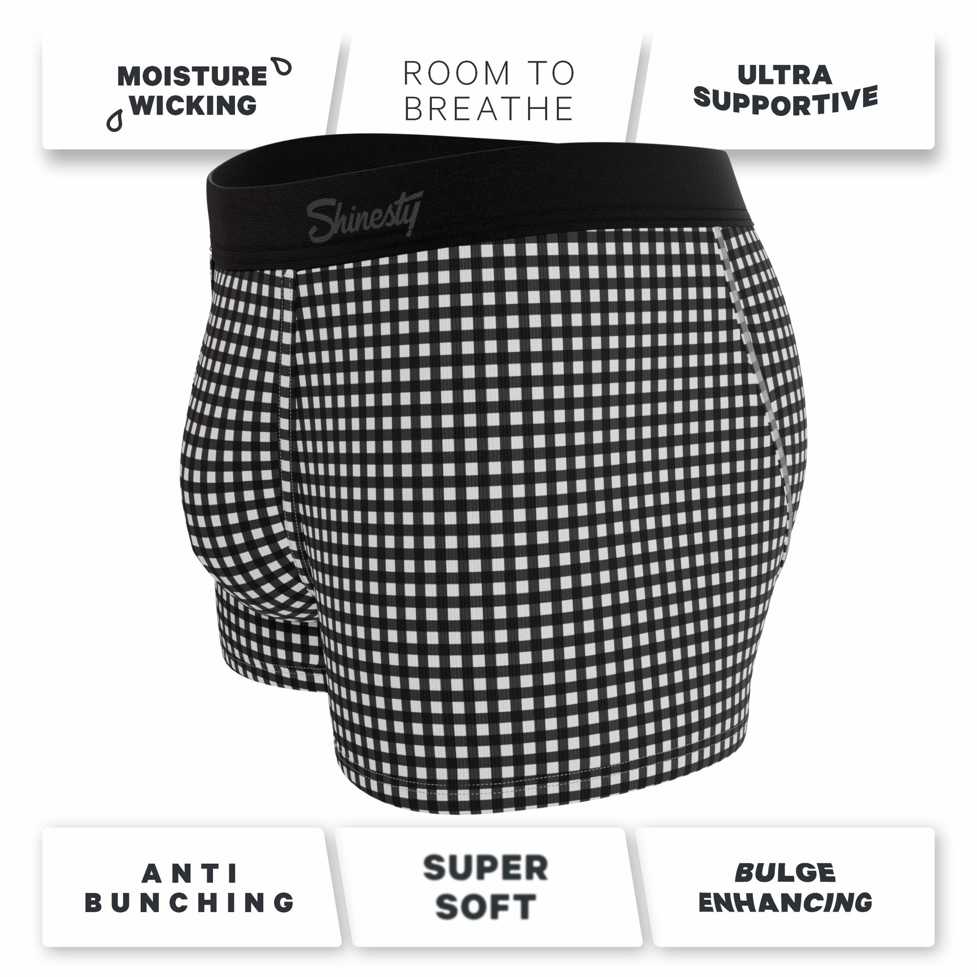 Shinesty Ball Hammock® Pouch Trunks Underwear 3 Pack - Slippery