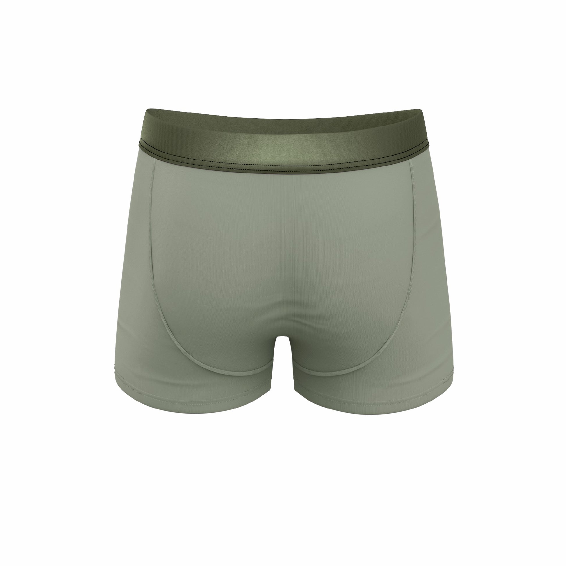 Shinesty Men's Ball Hammock® Pouch Trunk Underwear - Olive Green