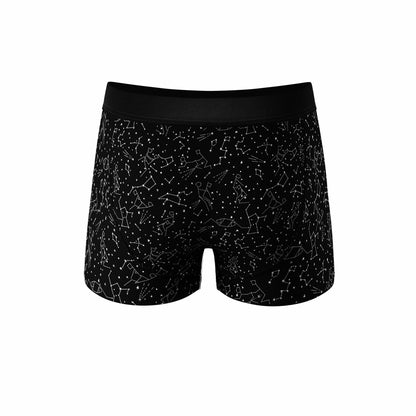 Shinesty Men's Ball Hammock® Pouch Trunk Underwear - Glow In The Dark Constellation