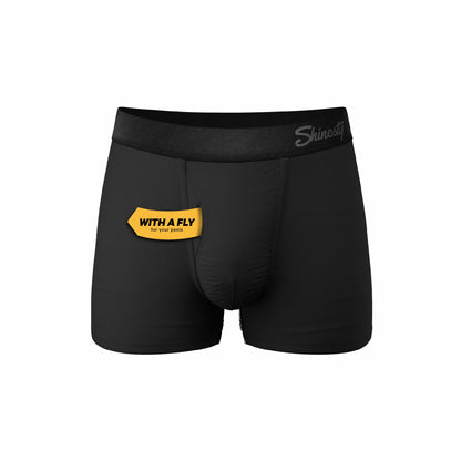 Shinesty The Threat Level Midnight - Black Ball Hammock® Pouch Trunks Underwear 7 Pack