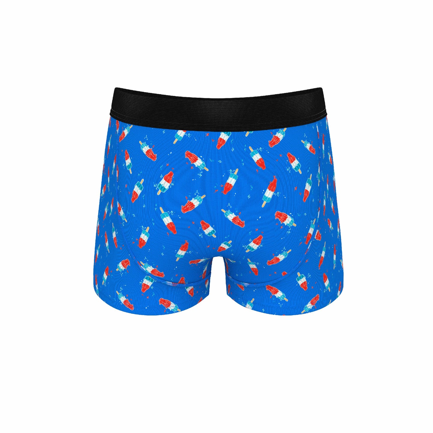 Shinesty Men's Ball Hammock® Pouch Trunk Underwear - USA Popsicle