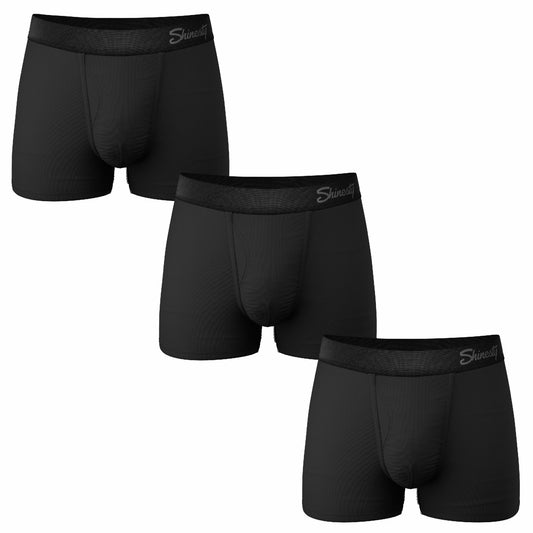 Shinesty The Threat Level Midnight - Black Ball Hammock® Pouch Trunks Underwear 3 Pack