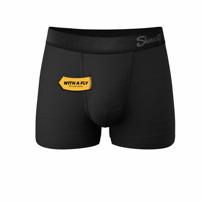 Shinesty The Threat Level Midnight - Black Ball Hammock® Pouch Trunks Underwear 3 Pack