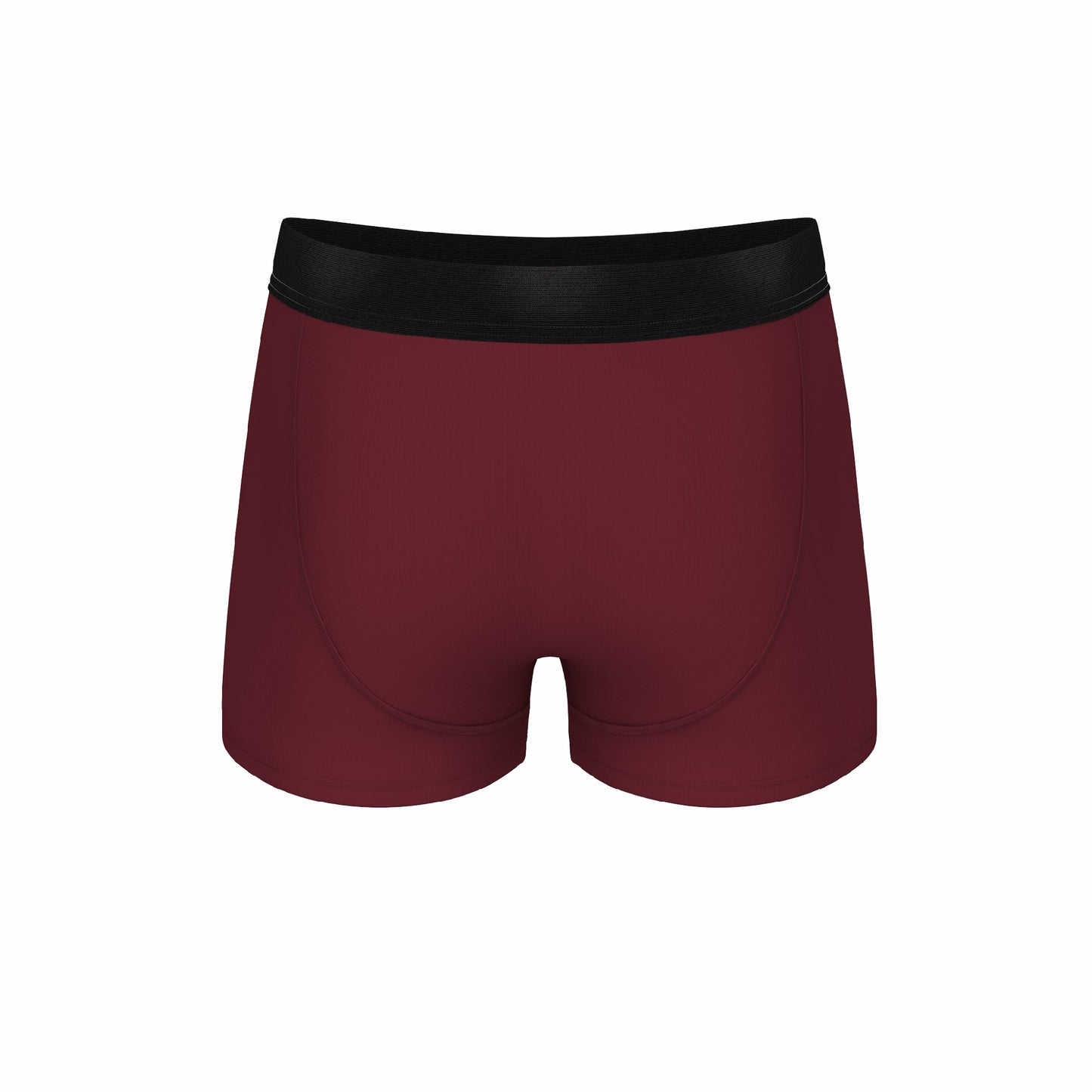 Shinesty Burgundy Men's Ball Hammock® Pouch Trunk Underwear - The Sommelier