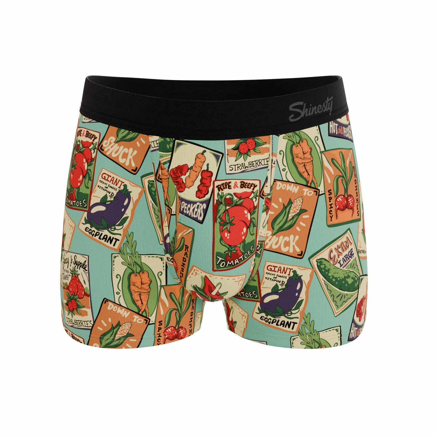 Shinesty Men's Ball Hammock® Pouch Trunk Underwear - Seed Packet