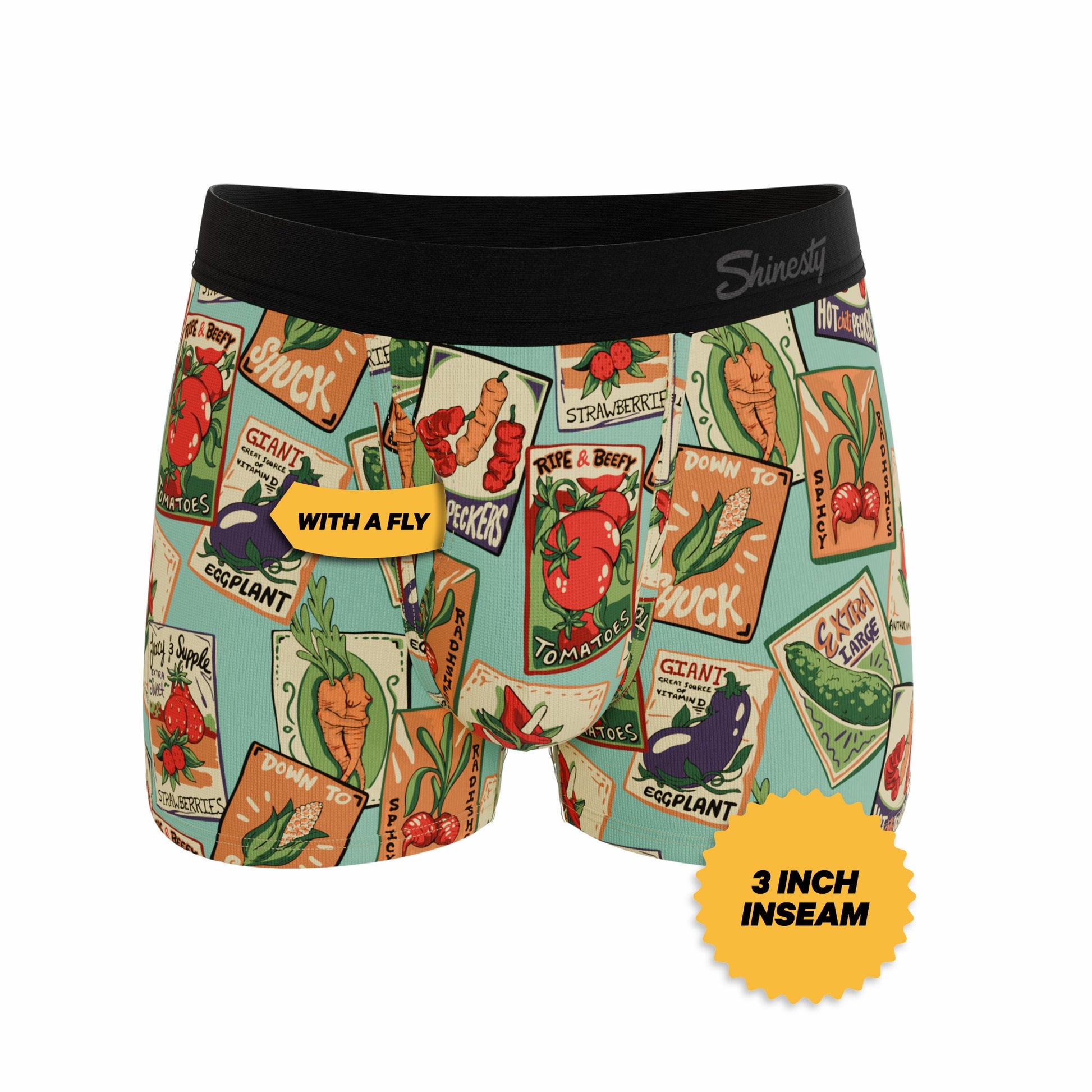 Shinesty Men's Ball Hammock® Pouch Trunk Underwear - Seed Packet