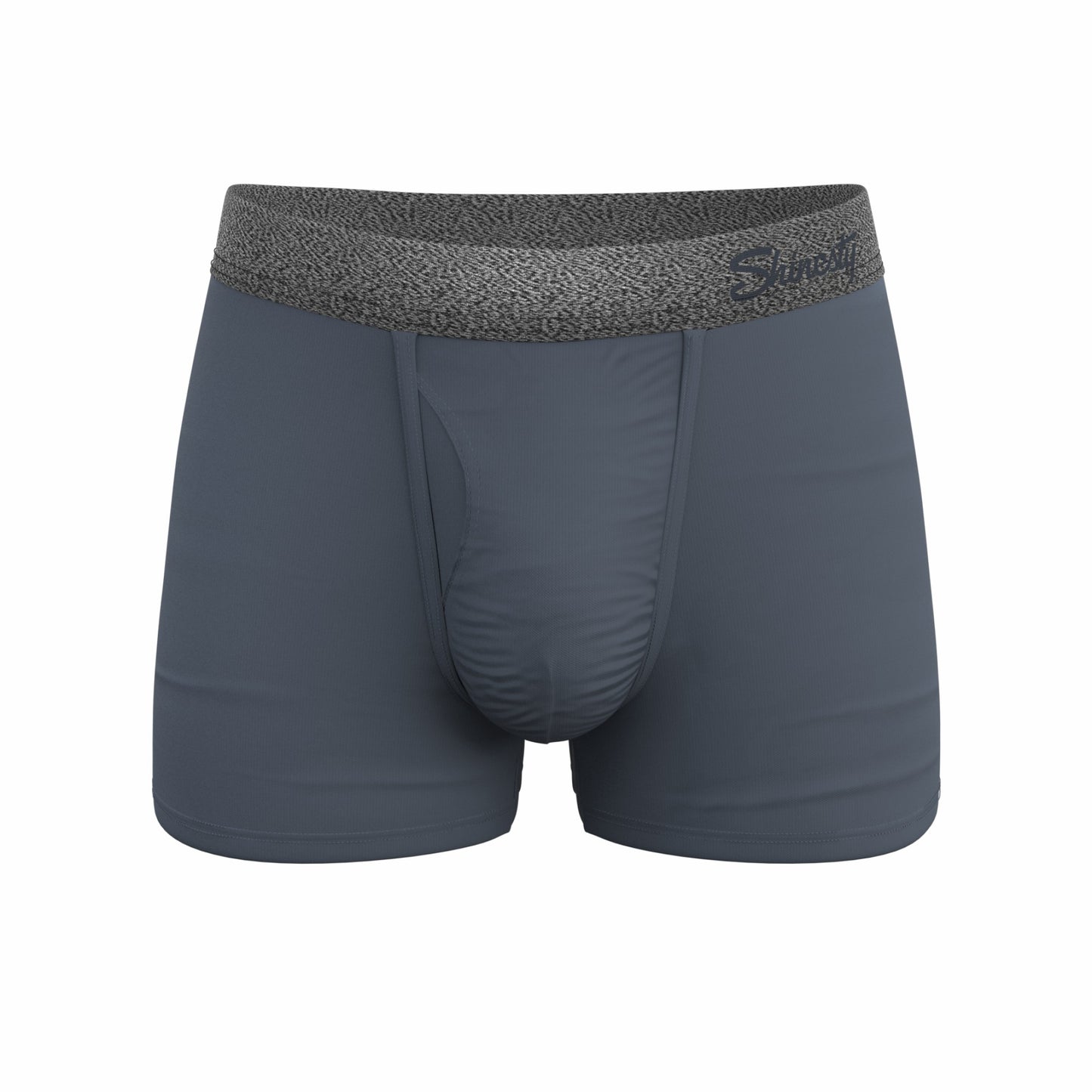 Shinesty Men's Ball Hammock® Pouch Trunk Underwear - Tonal Grey