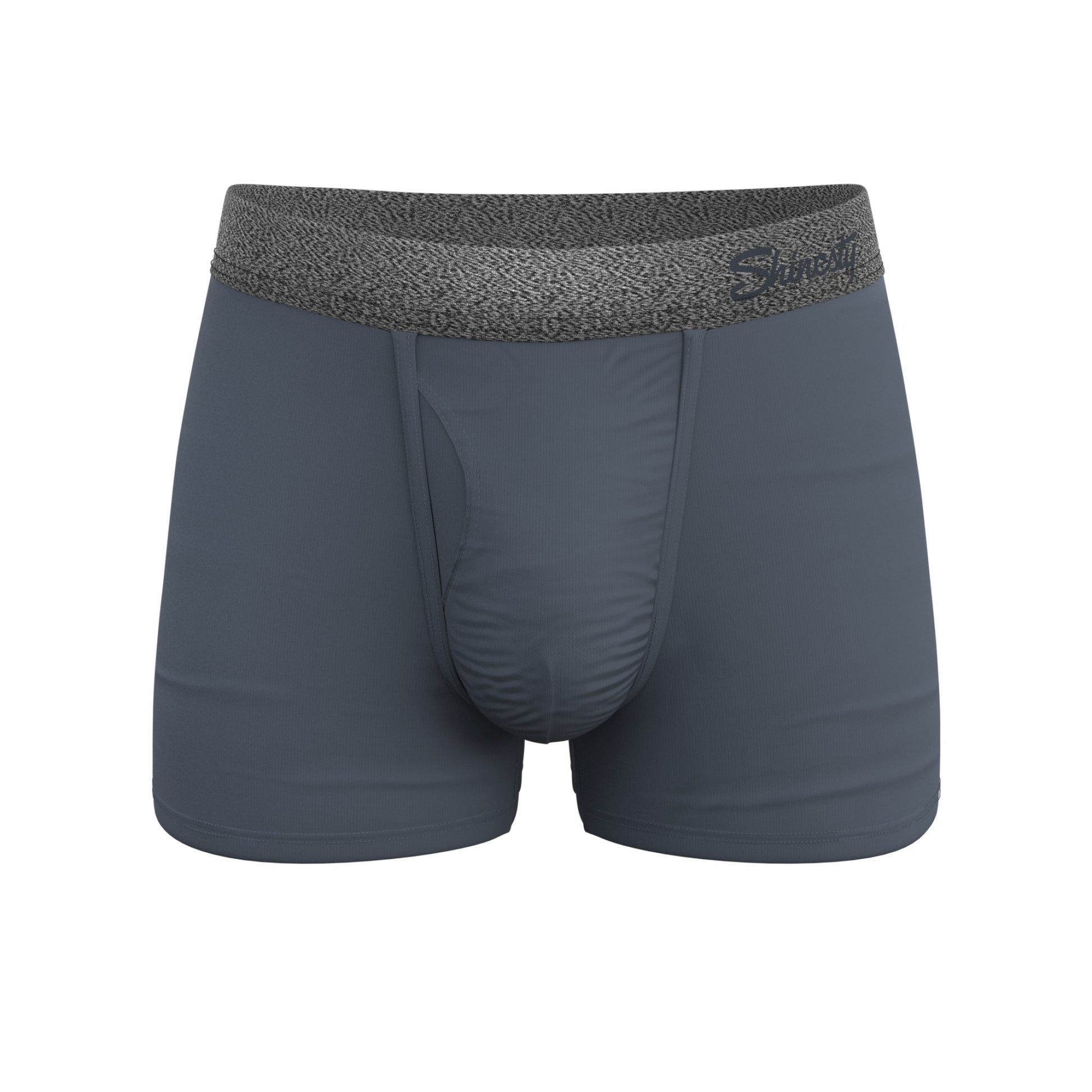 Shinesty Men's Ball Hammock® Pouch Trunk Underwear - Tonal Grey