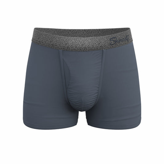 Shinesty Men's Ball Hammock® Pouch Trunk Underwear - Tonal Grey