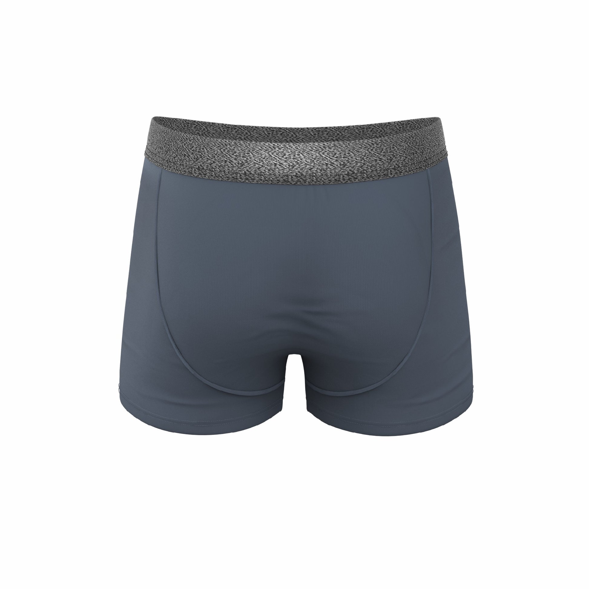 Shinesty Men's Ball Hammock® Pouch Trunk Underwear - Tonal Grey