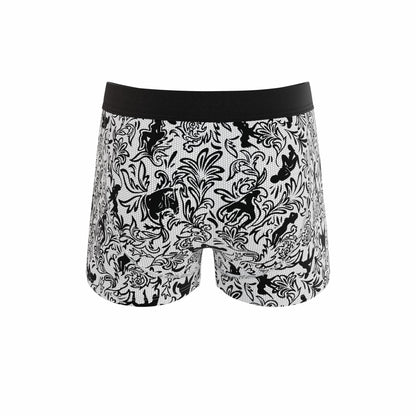 Shinesty Men's Ball Hammock® Pouch Trunk Underwear - Provocative Lace Print