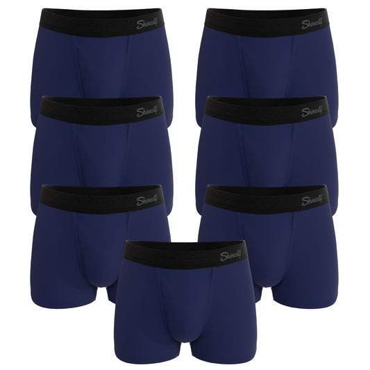 Shinesty Ball Hammock® Pouch Trunks Underwear 7 Pack - Navy