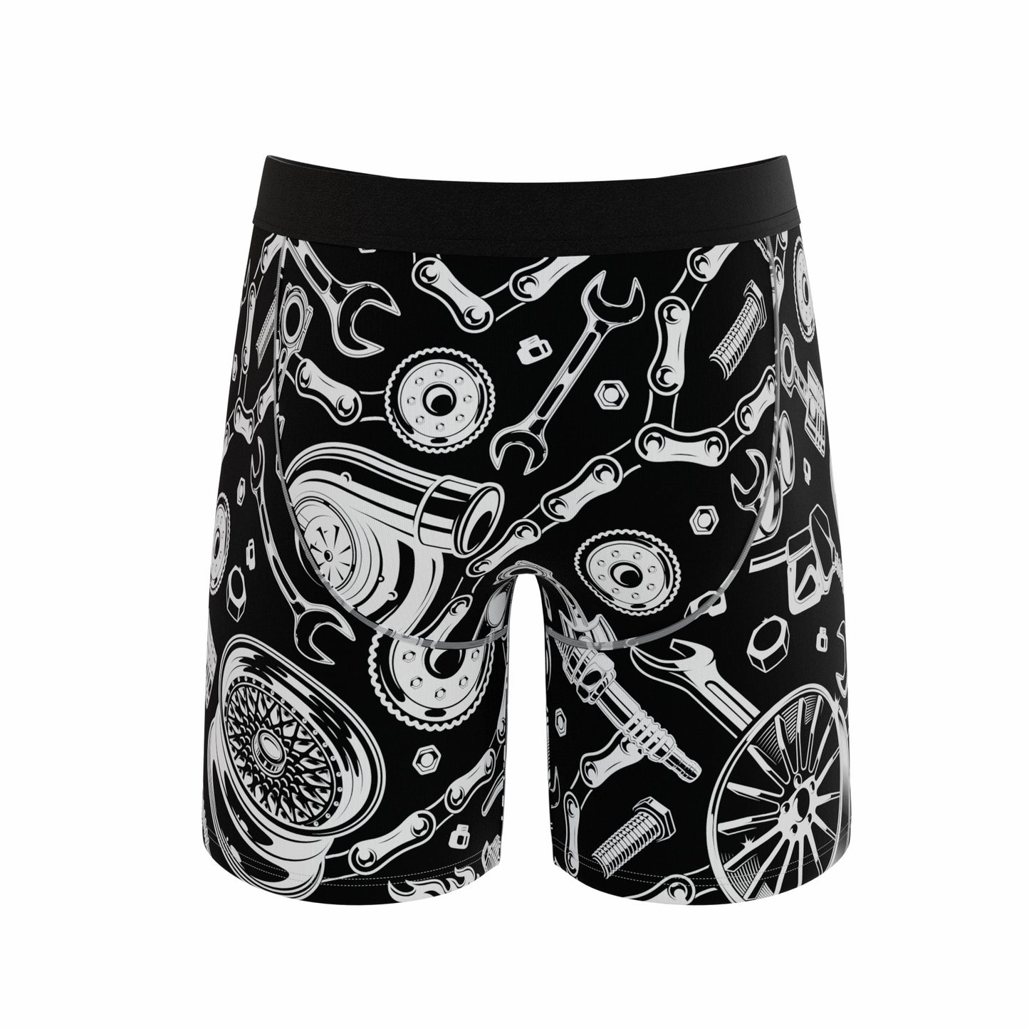 Shinesty Long Leg Ball Hammock® Pouch Underwear With Fly 5 Pack - Summer Vibes
