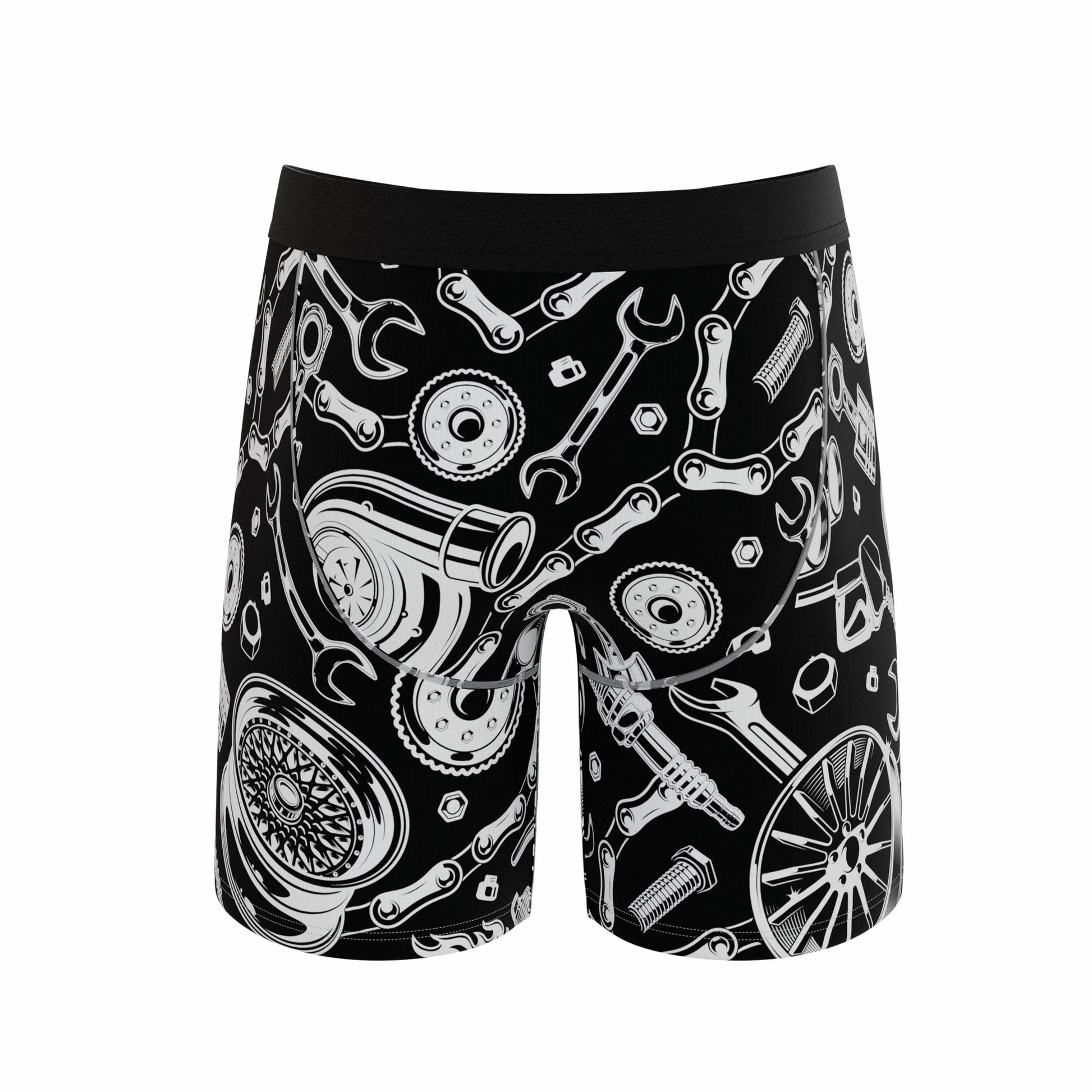 Shinesty Long Leg Ball Hammock® Pouch Underwear With Fly 5 Pack - Summer Vibes