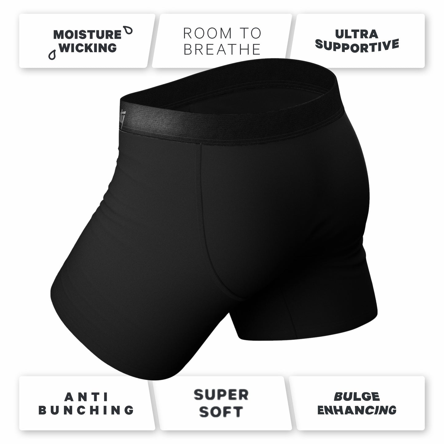 Shinesty Black Ball Hammock® Boxer 7 Pack - The Threat Level Midnight