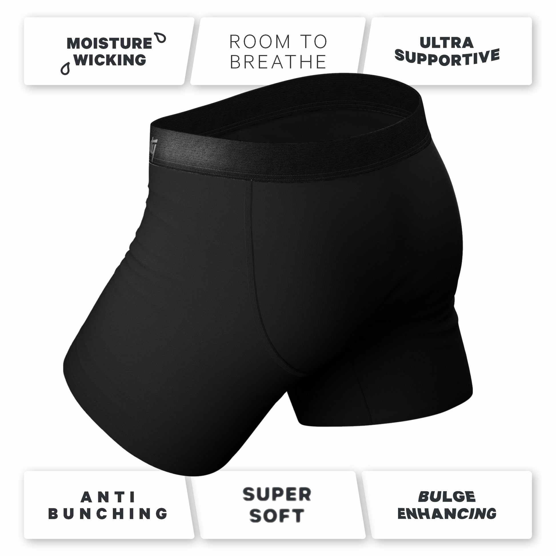 Shinesty Black Ball Hammock® Boxer 7 Pack - The Threat Level Midnight