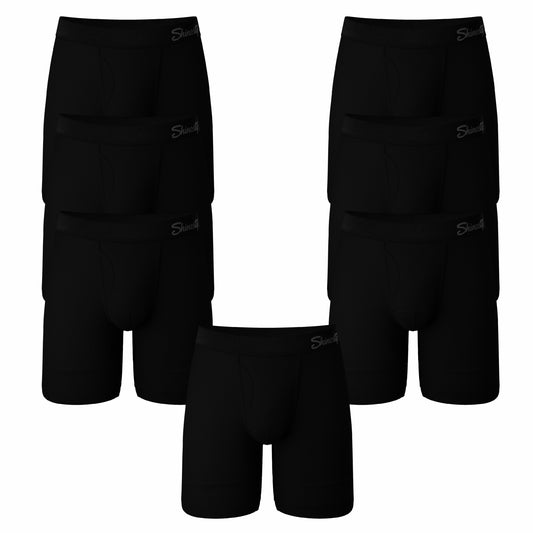 Shinesty Long Leg Ball Hammock® Pouch Boxers With Fly 7 Pack - The Threat Level Midnight