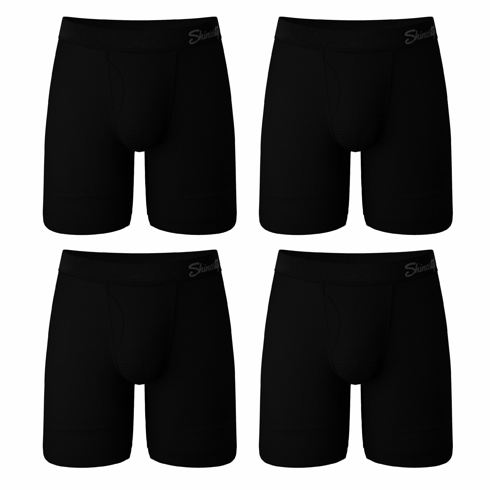 Shinesty Long Leg Ball Hammock® Pouch Boxers With Fly 7 Pack - The Threat Level Midnight