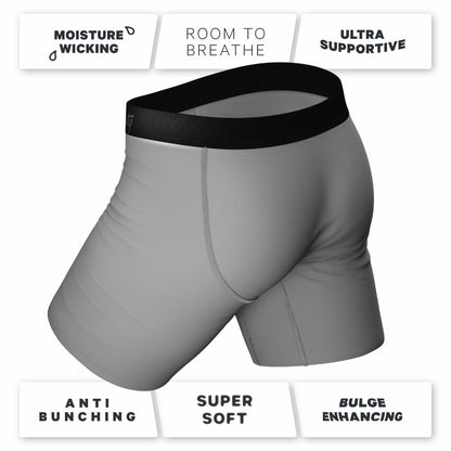 Shinesty Long Leg Ball Hammock® Pouch Boxers With Fly 3 Pack - The Solid Dude