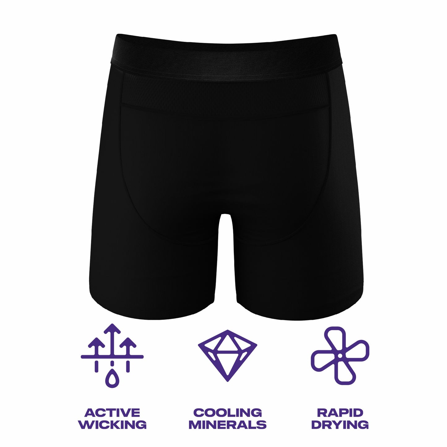 Shinesty paradICE™ Cooling Ball Hammock® Underwear 3 Pack - The Threat Level Midnight
