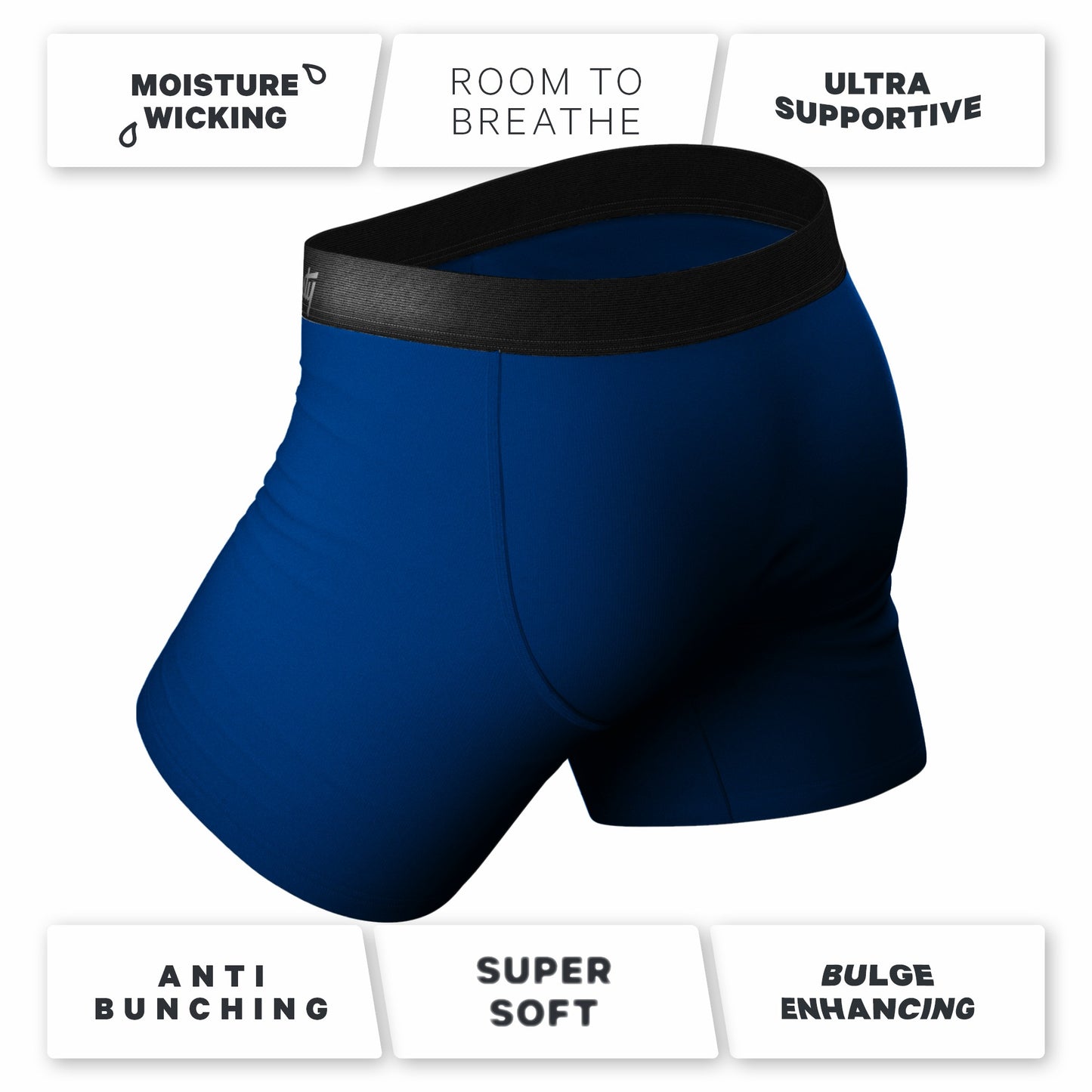 Shinesty Ball Hammock® Pouch Underwear With Fly 5 Pack - The Blue Man Group
