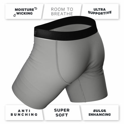 Shinesty Long Leg Ball Hammock® Pouch Boxers With Fly 5 Pack - The 50 Shades Of Gonads