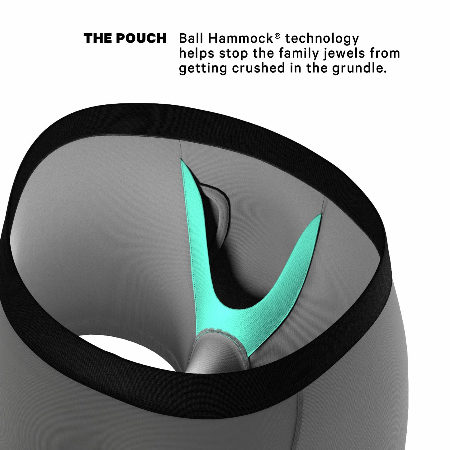 Shinesty Ball Hammock® Pouch Underwear with Fly 3 Pack - The Panty Dropper