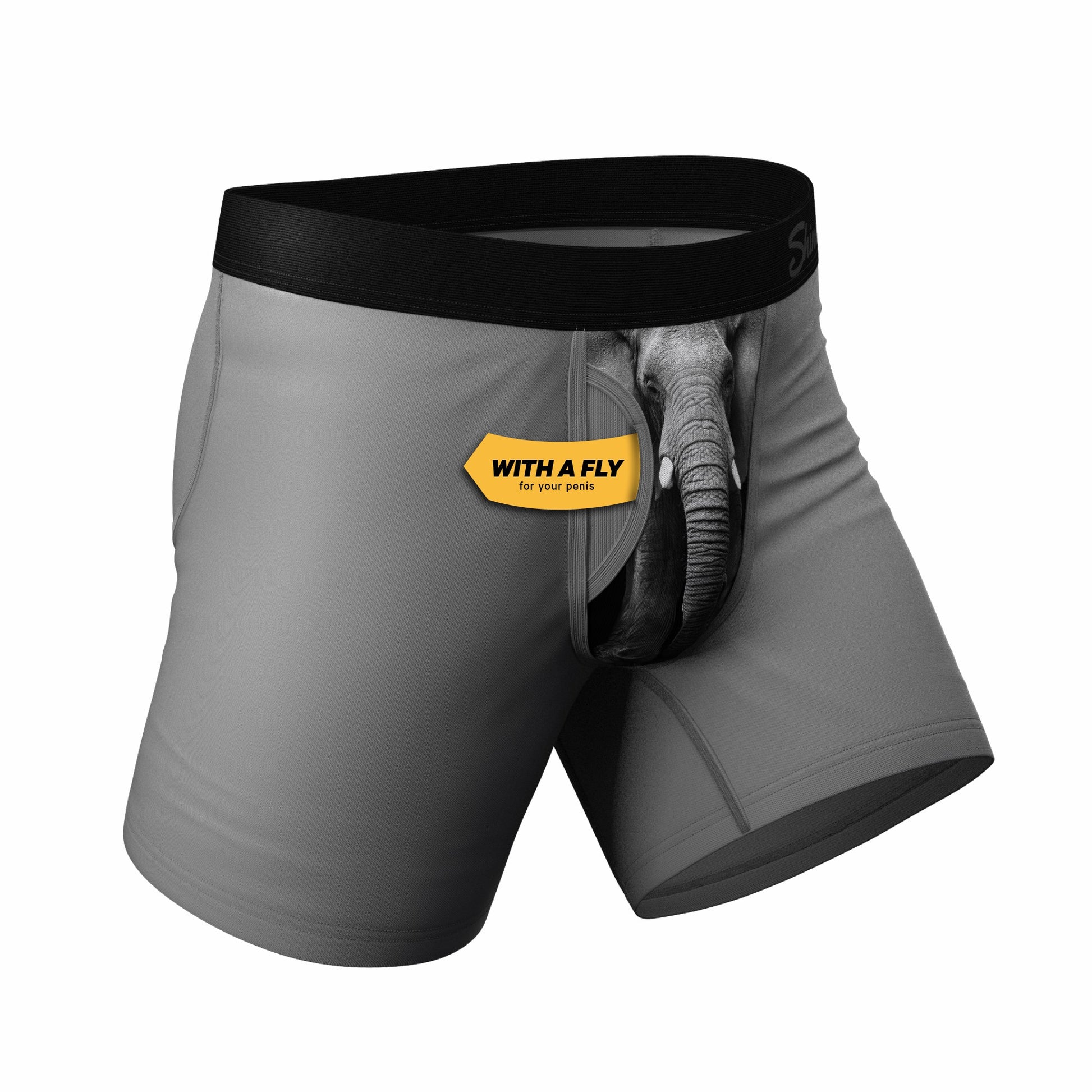 Shinesty Ball Hammock® Pouch Underwear with Fly 3 Pack - The Panty Dropper