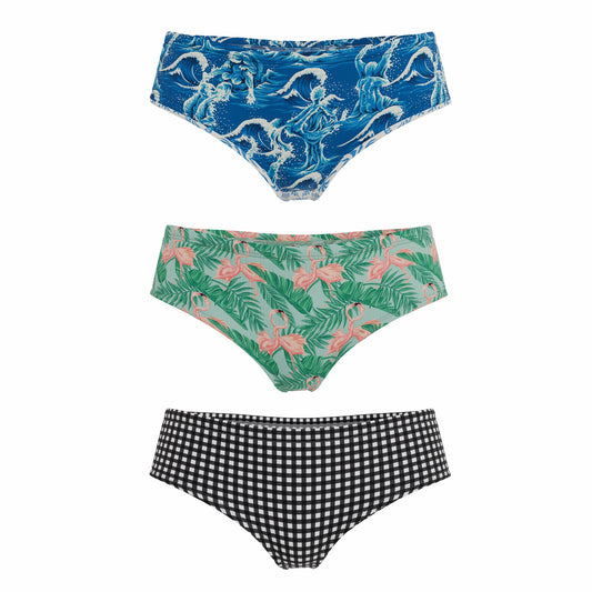 Shinesty Cheeky Underwear 3 Pack - Slippery