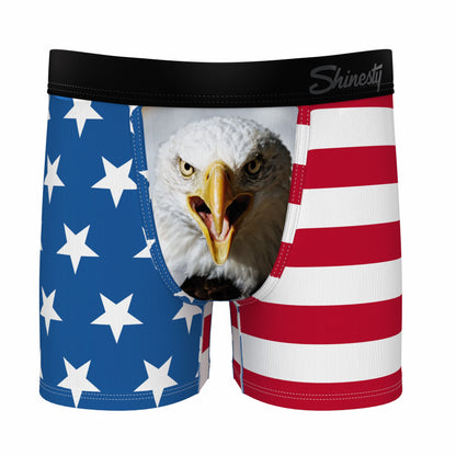 Shinesty Youth Boxer Briefs - USA Mascot Eagle