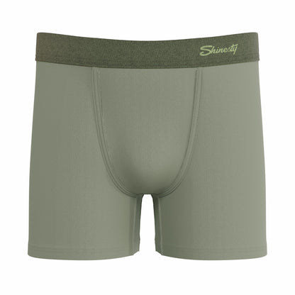 Shinesty Youth Boxer Briefs - Olive Green