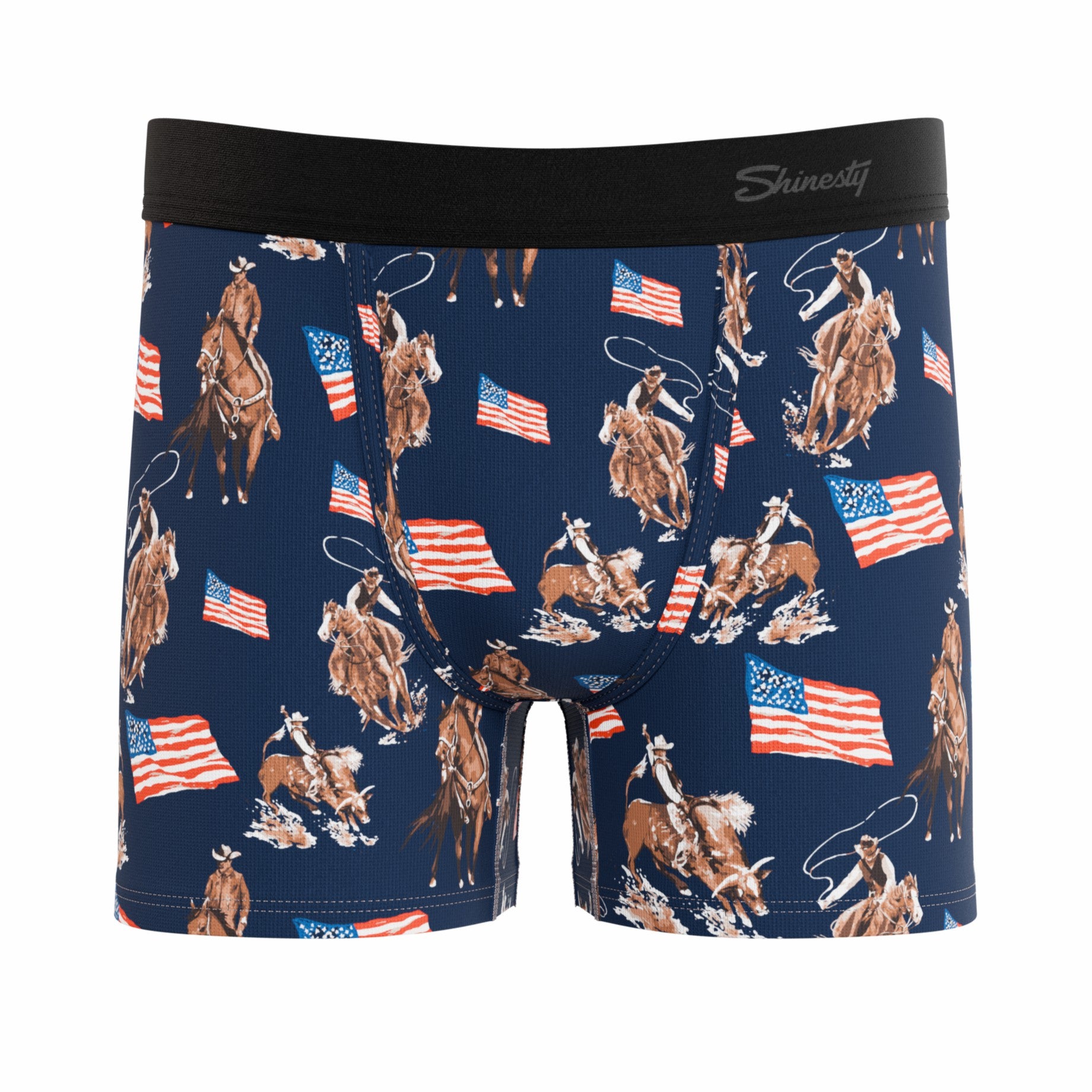 Shinesty Youth Boxer Briefs - Americana Cowboy