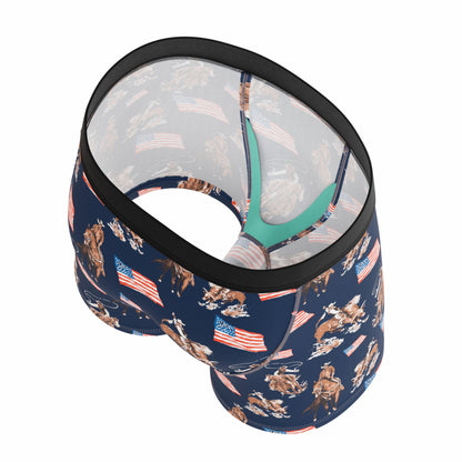 Shinesty Youth Boxer Briefs - Americana Cowboy