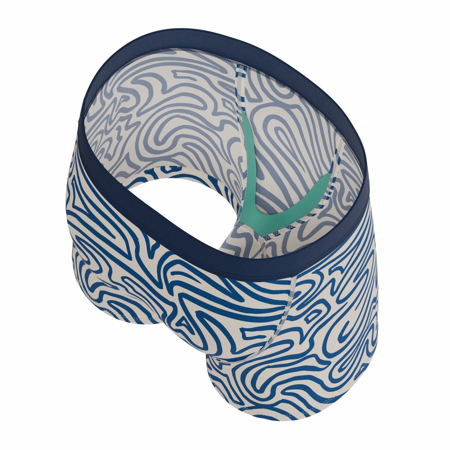 Shinesty Youth Boxer Briefs - Abstract Navy Line