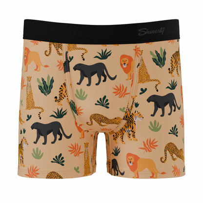 Shinesty Youth Boxer Briefs - Safari Animals