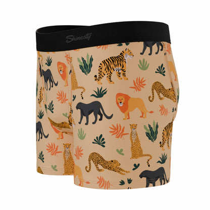 Shinesty Youth Boxer Briefs - Safari Animals
