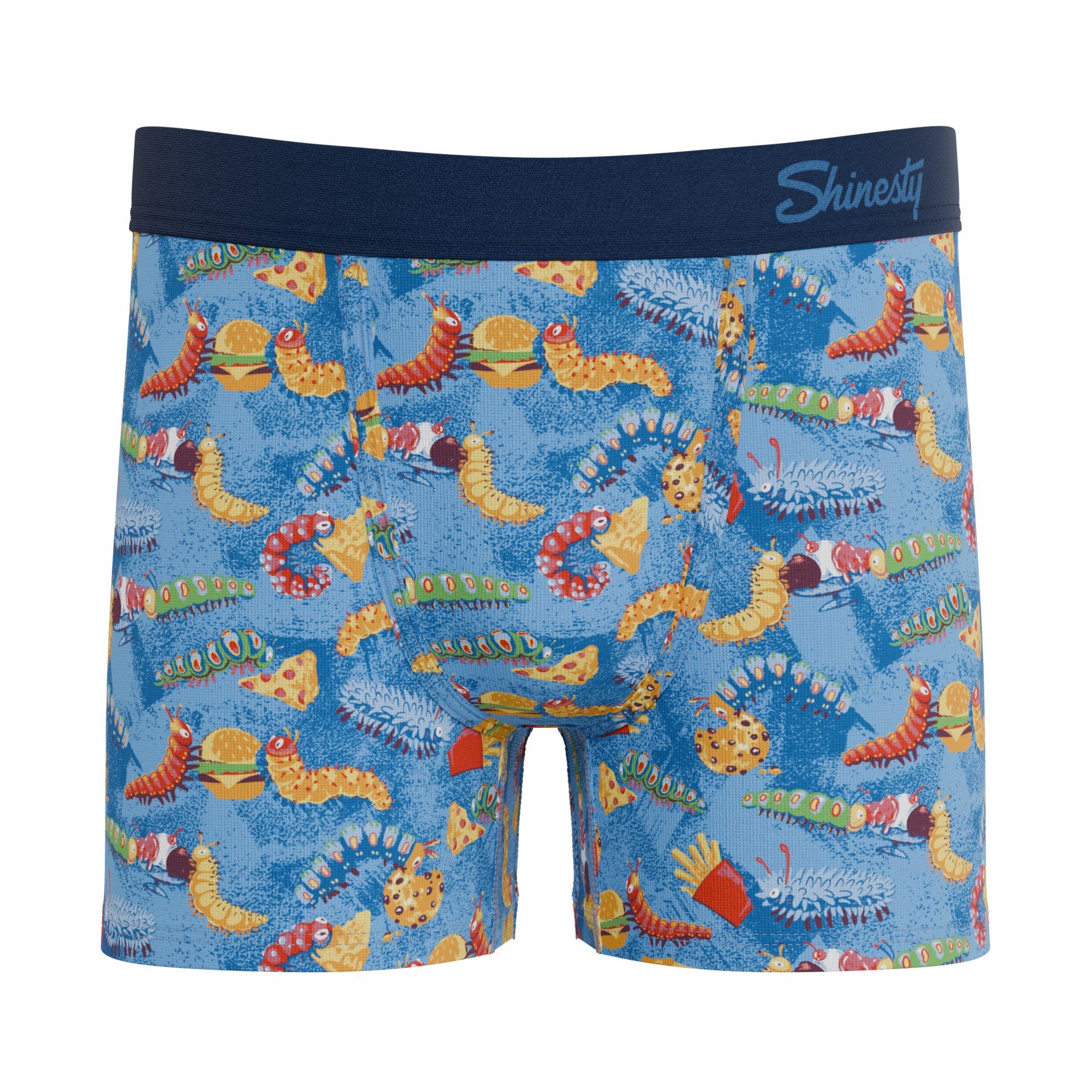 Shinesty Youth Boxer Briefs - Junk Food Caterpillars