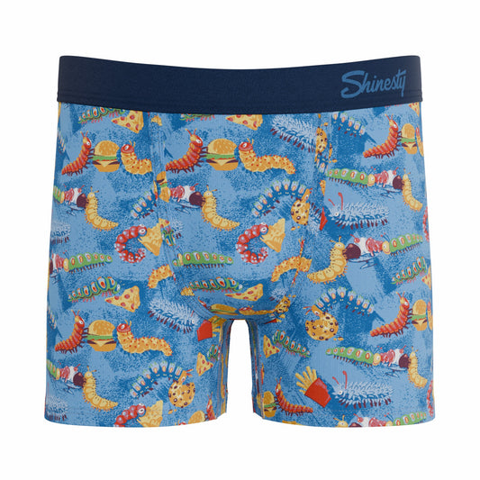 Shinesty Youth Boxer Briefs - Junk Food Caterpillars
