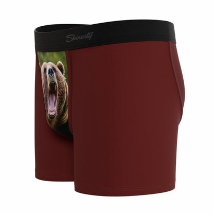 Shinesty Youth Boxer Briefs - Grizzly Bear