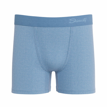 Shinesty Youth Boxer Briefs - Blue Chambray
