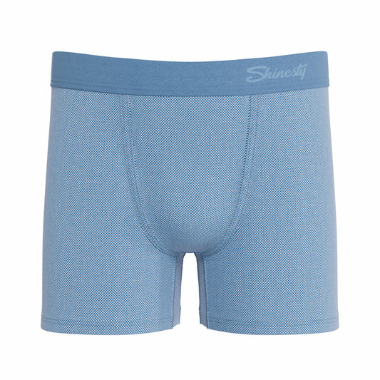 Shinesty Youth Boxer Briefs - Blue Chambray