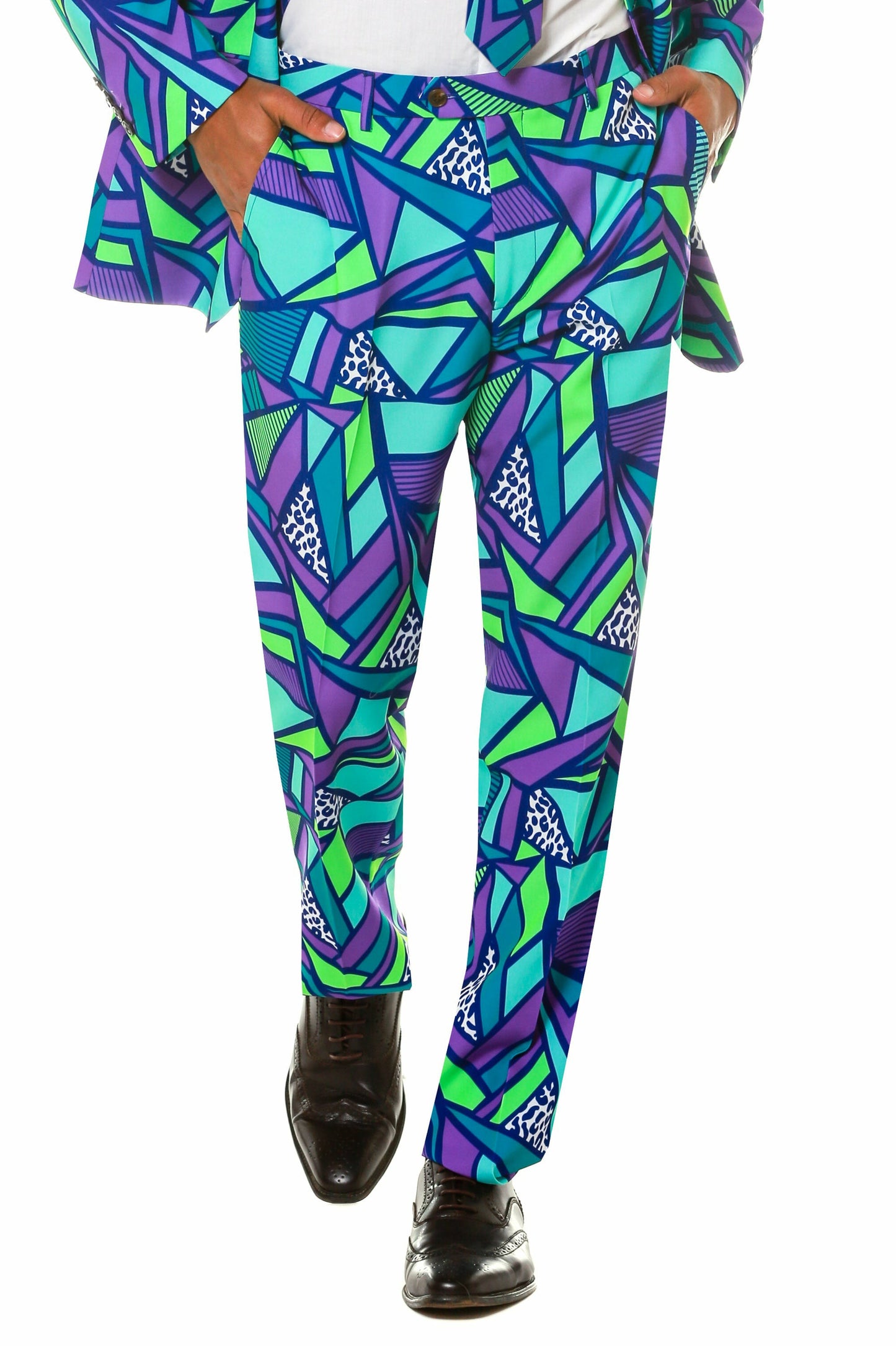 Shinesty Men's Suit Pants - Le Tootski Neon